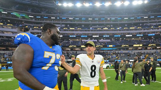 Steelers' Aaron rodgers Mekhi becton Steelers' Aaron Rodgers Mekhi Becton