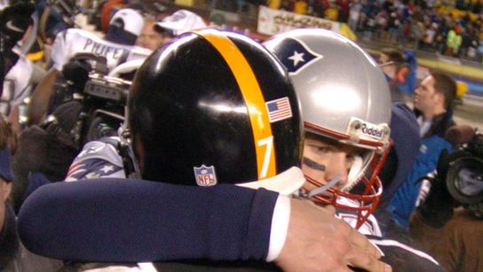 Steelers' Tom Brady Ben Roethlisberger Steelers' Tom Brady Ben Roethlisberger