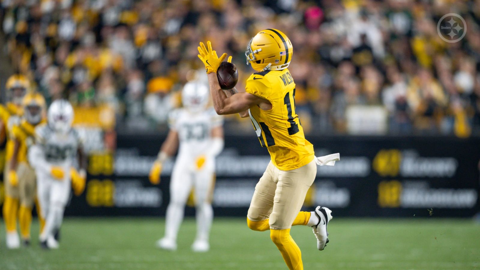 Steelers Offensive Coordinator Arthur Smith Gushes Over Roman Wilson After Back-To-Back Solid Performances (Steelers News). Photo by Karl Roser / Pittsburgh Steelers