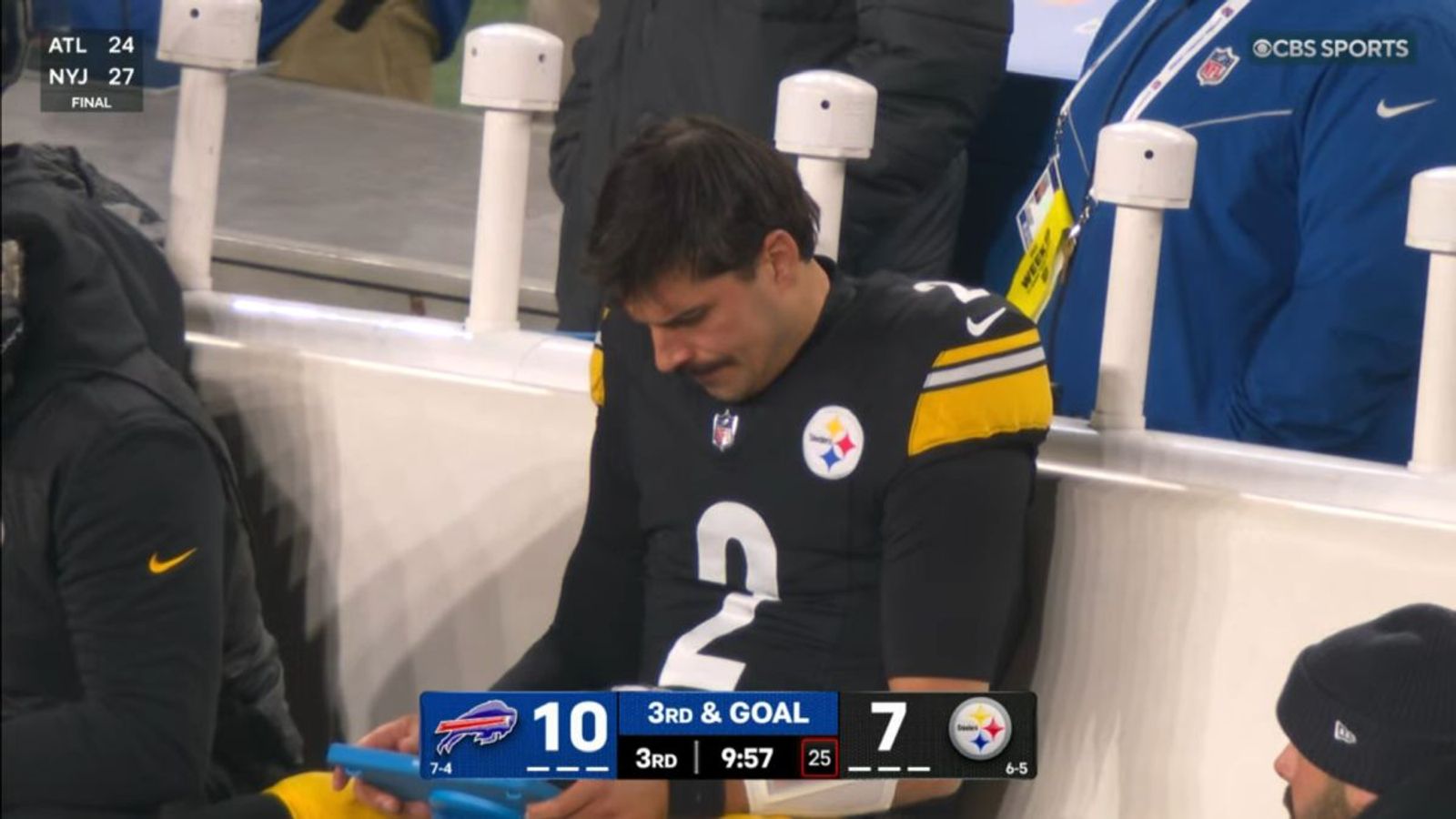 Mason Rudolph's Role In Pittsburgh Just Became Much Clearer After New Steelers Update (Steelers News). Photo by CBS Sports