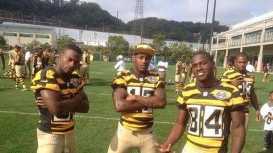 Pittsburgh Steelers Emmanuel Sanders Antonio Brown Mike Wallace Pittsburgh Steelers Emmanuel Sanders Antonio Brown Mike Wallace
