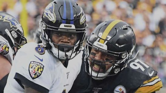 Pittsburgh Steelers Cameron Heyward Lamar Jackson Pittsburgh Steelers Cameron Heyward Lamar Jackson
