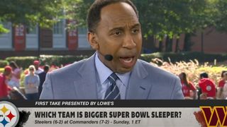 Stephen A. Smith Hesitant To Label The Steelers As Legit Super Bowl Contenders Despite 6-2 Start (Steelers News). Photo by ESPN First Take