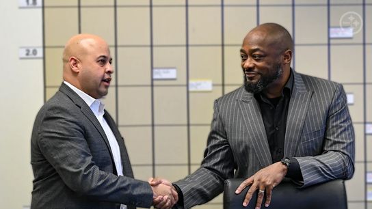 Steelers Mike Tomlin Omar Khan Steelers Mike Tomlin Omar Khan