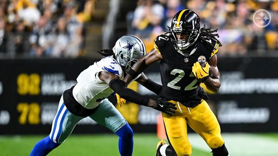 Pittsburgh Steelers RB Najee Harris during Week 5 loss against the Dallas Cowboys in 2024.