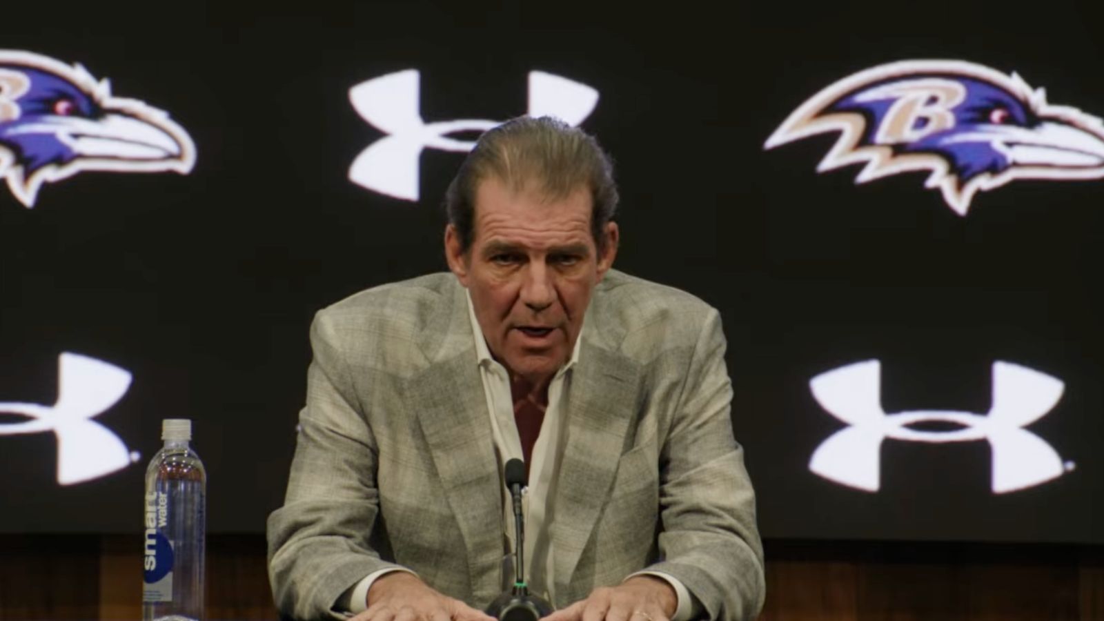 Ravens Owner Steve Bisciotti Gets Honest About Potentially Hiring Former Steelers Head Coach Mike Tomlin: "Wouldn't That Be Awesome?" (Steelers News). Photo by YouTube / Baltimore Ravens