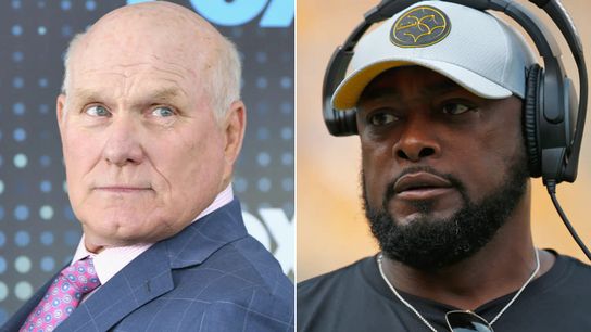 Steelers Terry Bradshaw and Mike Tomlin Steelers Terry Bradshaw and Mike Tomlin