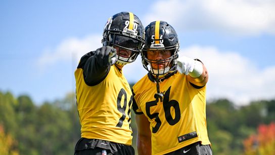Steelers' TJ Watt and Alex Highsmith Steelers' TJ Watt and Alex Highsmith