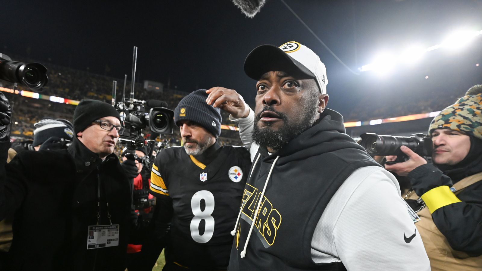 The Crazy Story Of Former Steelers HC Mike Tomlin Telling A Player He Was Hated Then Signing Him (Steelers News). Photo by Barry Reeger / Imagn Images