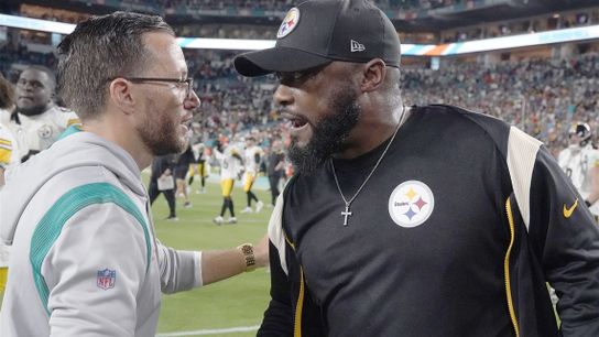 Steelers' Mike Tomlin Mike McDaniel Steelers' Mike Tomlin Mike McDaniel