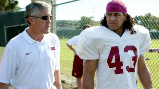 Steelers' Legendary Safety Troy Polamalu Has Been Helping Their Week 1 Opponent's All-Pro Defensive Back Since High School (Steelers News). Photo by Gary I. Rothstein / AP