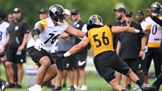 Steelers Worry A Fight Is Coming After Troy Fautanu And Sebastian Joseph-Day Share Heated Moment (Steelers News). Photo by Barry Reeger / Imagn Images