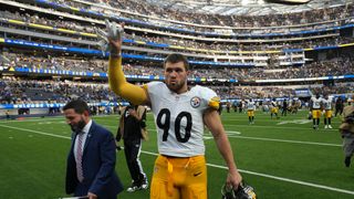 Steelers Not Likely To Negotiate Further With TJ Watt If He Skips 2025 Training Camp (Steelers News). Photo by Kirby Lee / USA TODAY Sports