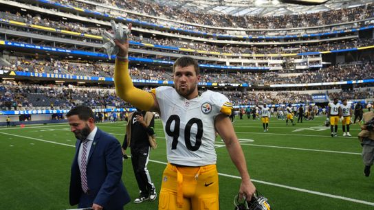 Steelers Not Likely To Negotiate Further With TJ Watt If He Skips 2025 Training Camp. Photo by Kirby Lee / USA TODAY Sports