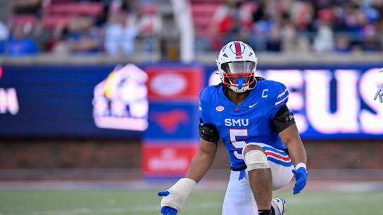 SMU's Elijah Roberts. SMU's Elijah Roberts.