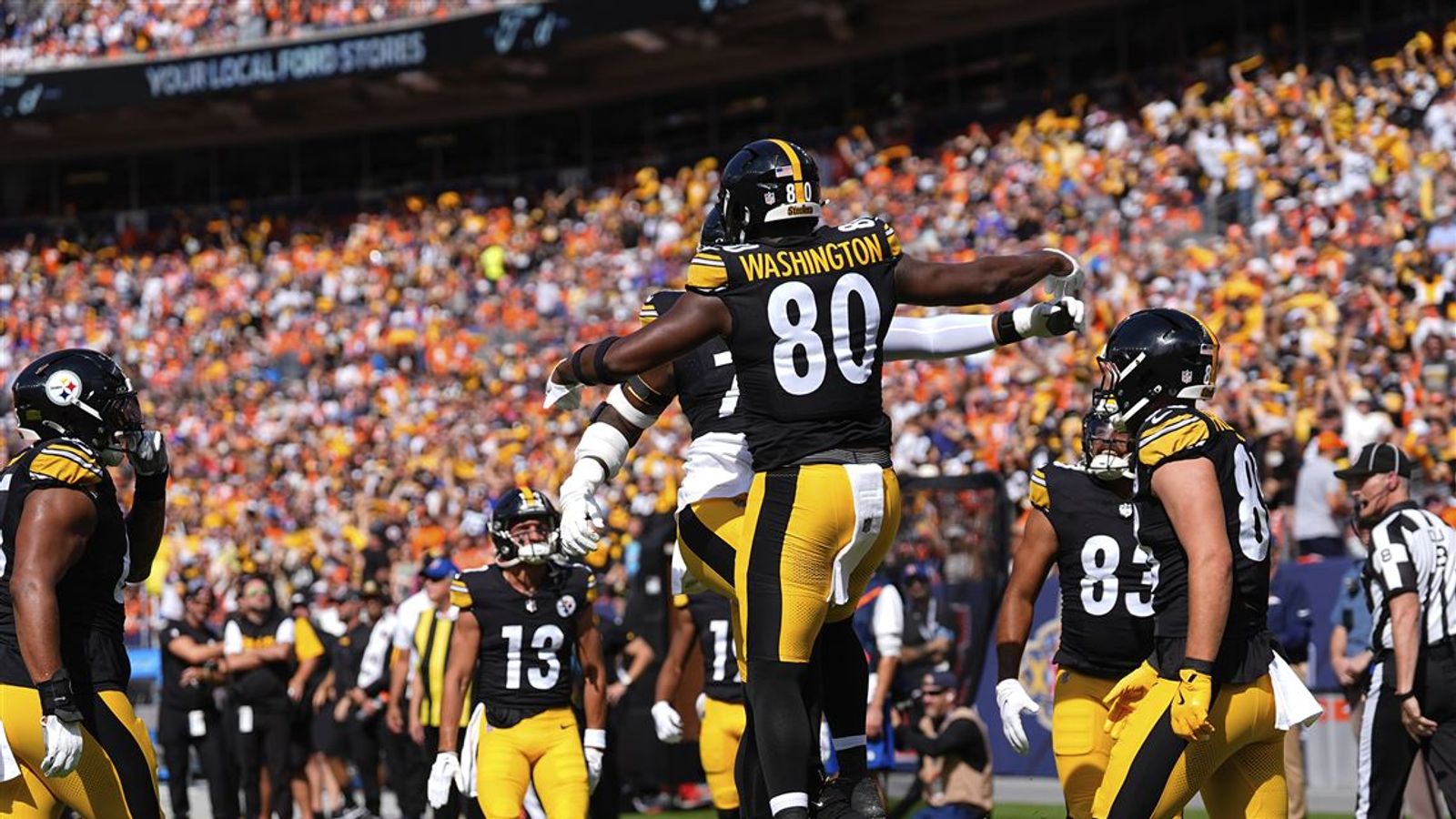 Steelers Have 3 Offensive Weapons Ready To Explode With Aaron Rodgers In 2025 (Steelers News). Photo by AP Photo