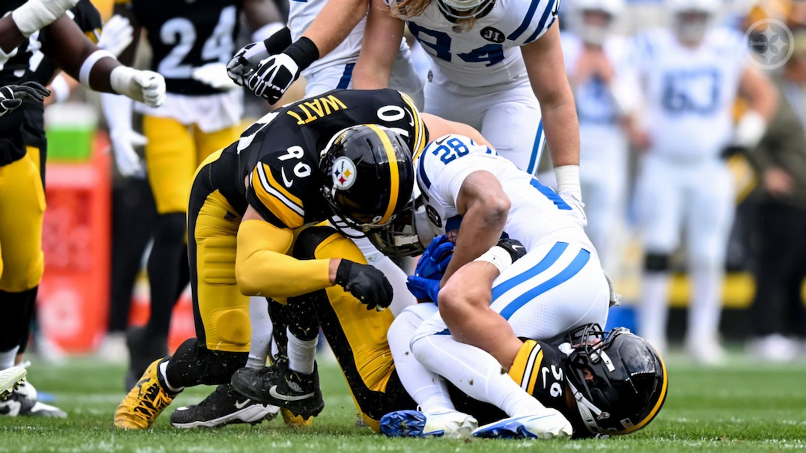 Steelers' TJ Watt And Alex Highsmith Will Never Admit This But They Feel The Pressure Rising (Steelers News). Photo by Karl Roser / Pittsburgh Steelers