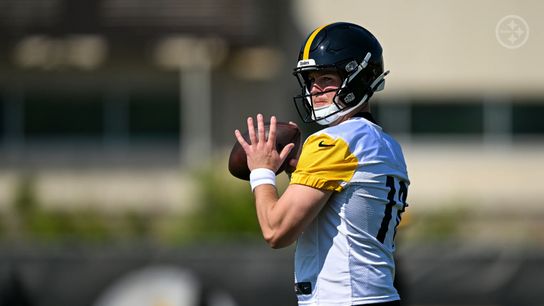 Steelers' Will Howard Delivers Inspiring Take On His Development While Speaking On His Slow Start To OTAs. Photo by Karl Roser / Pittsburgh Steelers