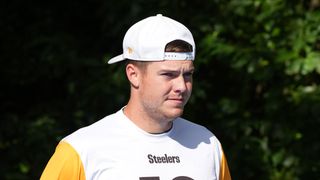 Steelers' Will Howard Faces Disturbing Roster Reality As Omar Khan Nears Ruthless Decision (Steelers News). Photo by Kirby Lee / Imagn Images