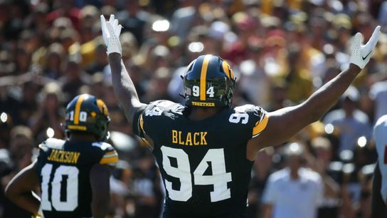 Yahya Black motions to the crowd Yahya Black motions to the crowd