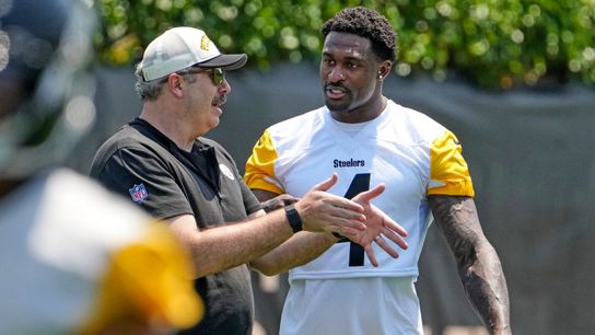 Steelers' DK Metcalf Has Proven To Be The "Total Opposite" Of George Pickens So Far. Photo by Gene J. Puskar / AP Photo