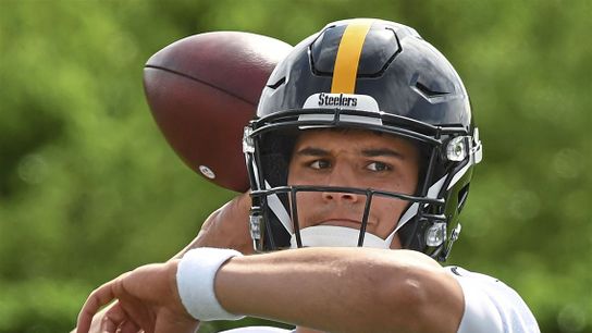 Steelers' Mason Rudolph Is Confident Pittsburgh Will Add Another Quarterback: "It's Just A Question Of Who". Photo by Pittsburgh Post-Gazette