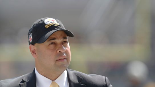 Steelers General Manager Omar Khan Praised For Staying Unattached In Promising Pursuit Of The Right Roster Mix. Photo by Charles LeClaire / USA TODAY Sports
